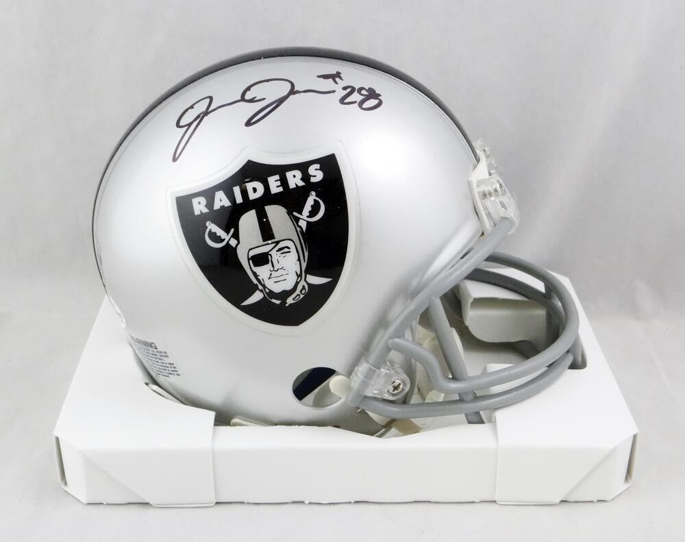 Josh Jacobs Autographed Oakland Raiders Mini Helmet