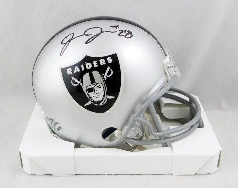 Josh Jacobs Autographed Oakland Raiders Mini Helmet