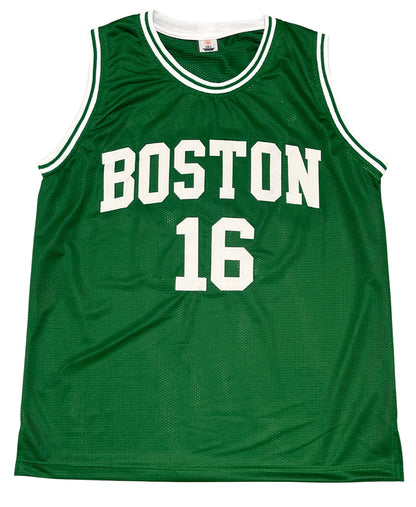 Tom "Satch" Sanders Signed Boston Celtics Custom Jersey HOF 2011 BAS COA