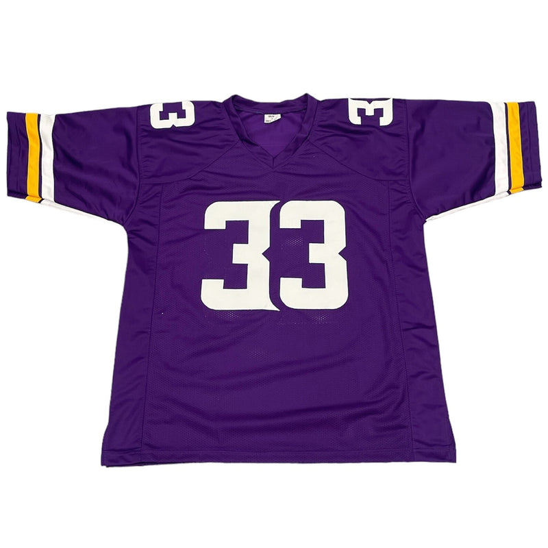 Aaron Jones Signed Minnesota Vikings Custom Jersey (Beckett COA)