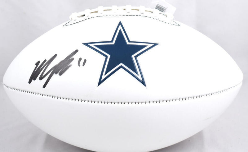 Micah Parsons Signed Dallas Cowboys Logo Football