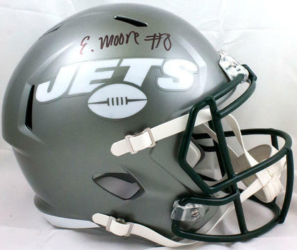 Elijah Moore Signed New York Jets Full Size Flash Speed Helmet