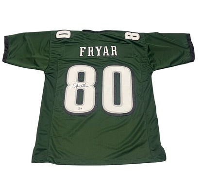 Irving Fryar Signed Philadelphia Eagles Custom Jersey Beckett BAS COA