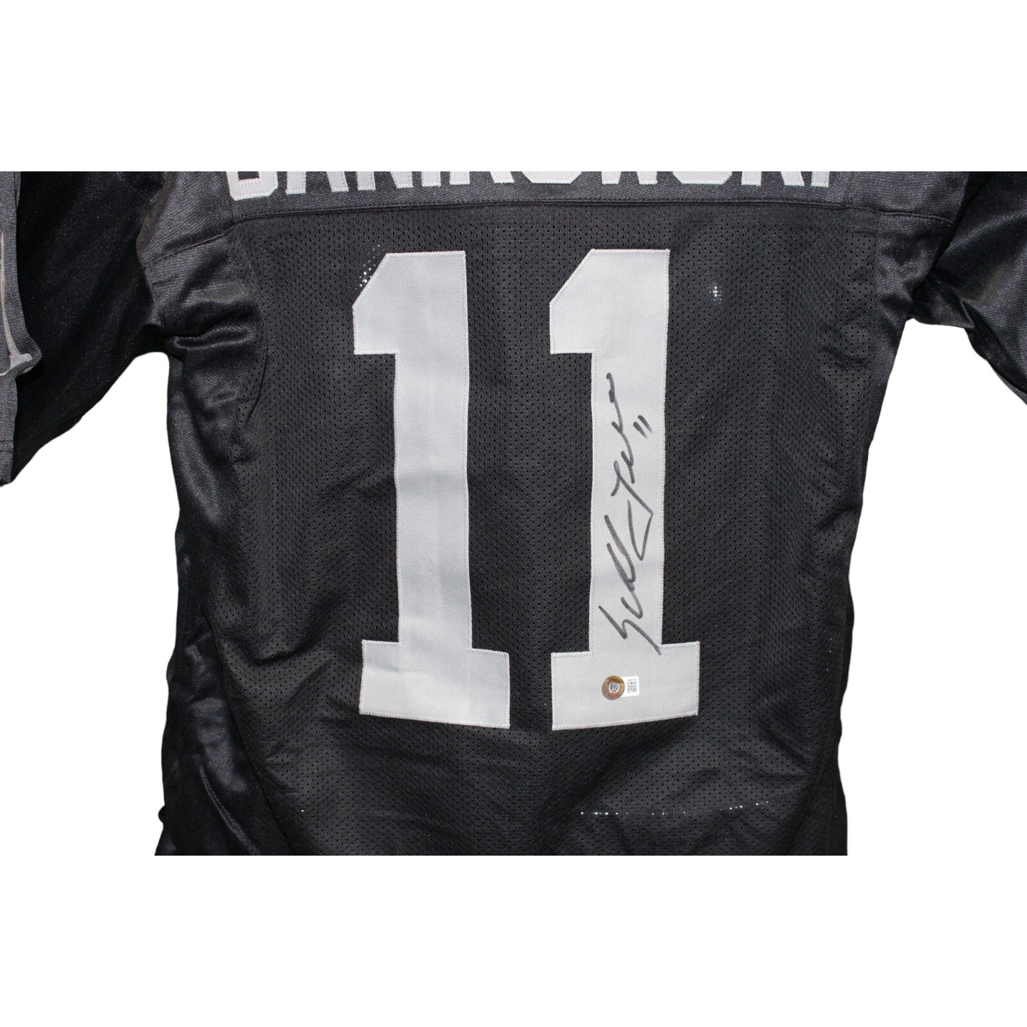 Sebastian Janikowski Autographed Raiders Pro Style Jersey