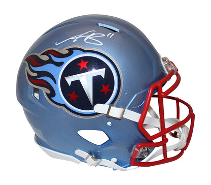 AJ Brown Signed Tennessee Titans Authentic Flash Speed Full Size Helmet