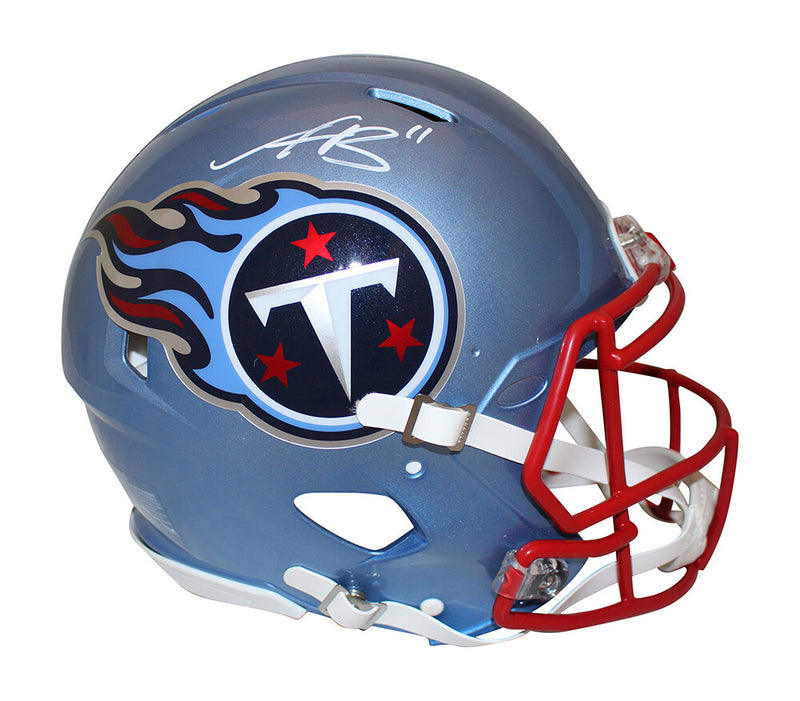 AJ Brown Signed Tennessee Titans Authentic Flash Speed Full Size Helmet