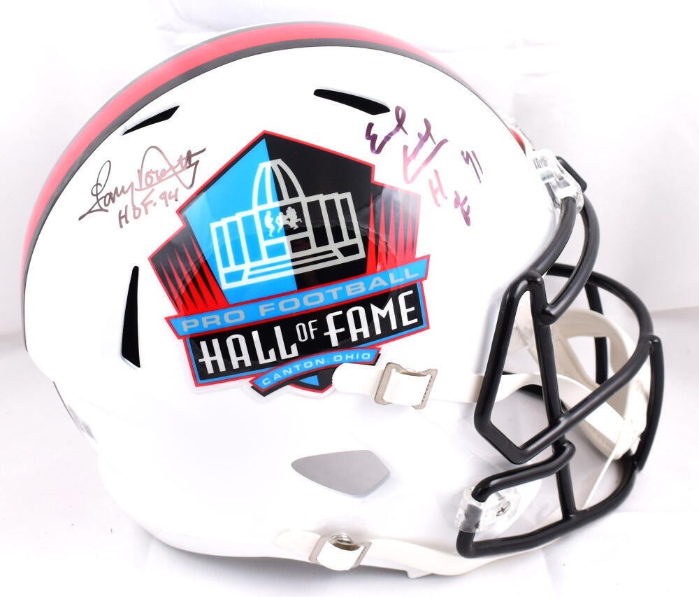 Tony Dorsett & Earl Campbell Signed NFL Full Size Speed Helmet