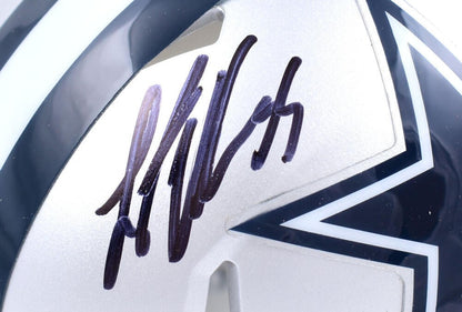 Leighton Vander Esch Signed Dallas Cowboys Speed Mini Helmet