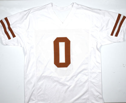Ja'Tavion Sanders Autographed White Custom Jersey