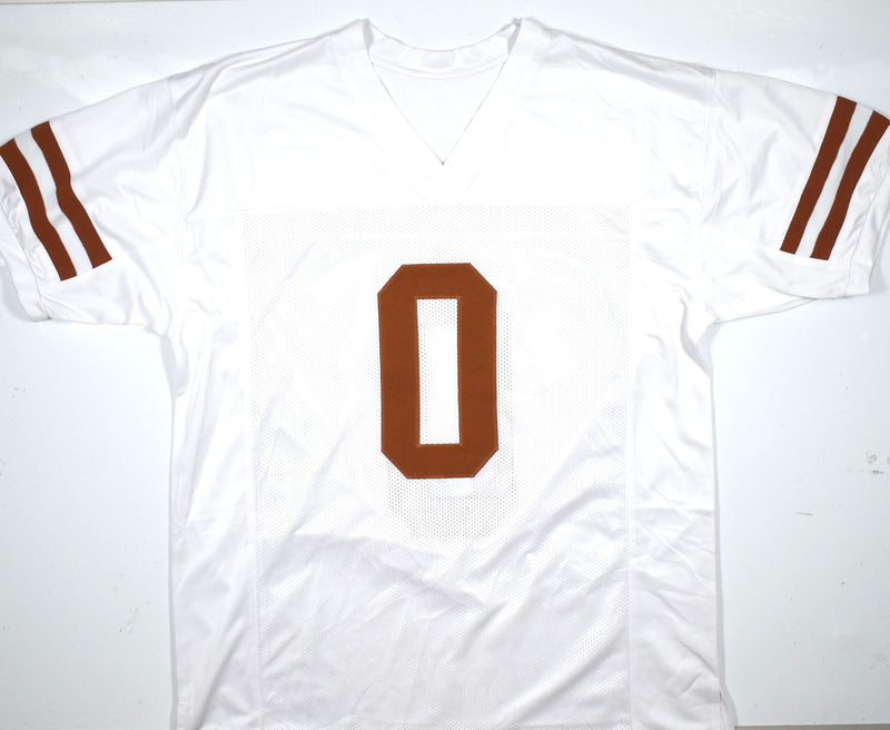 Ja'Tavion Sanders Autographed White Custom Jersey