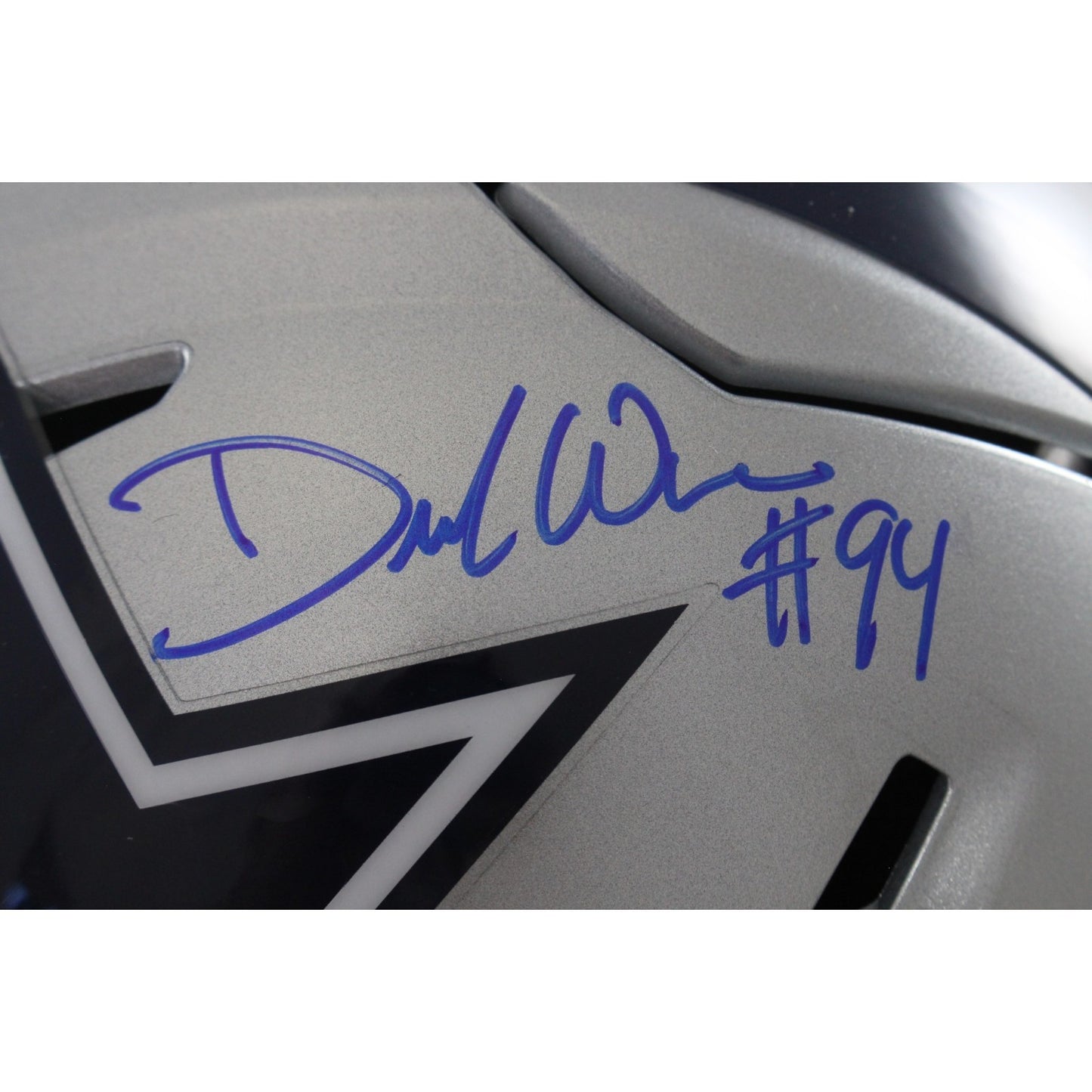 Demarcus Ware Signed Dallas Cowboys Mid-Size Midi Helmet (Beckett COA)