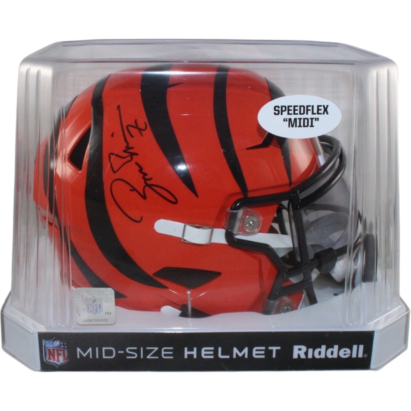 Boomer Esiason Autographed Cincinnati Bengals Midi Helmet