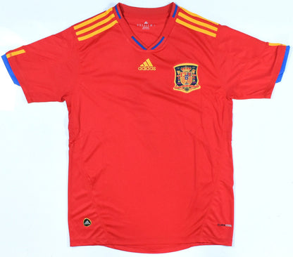 David Villa Signed Spain National Team Home Jersey