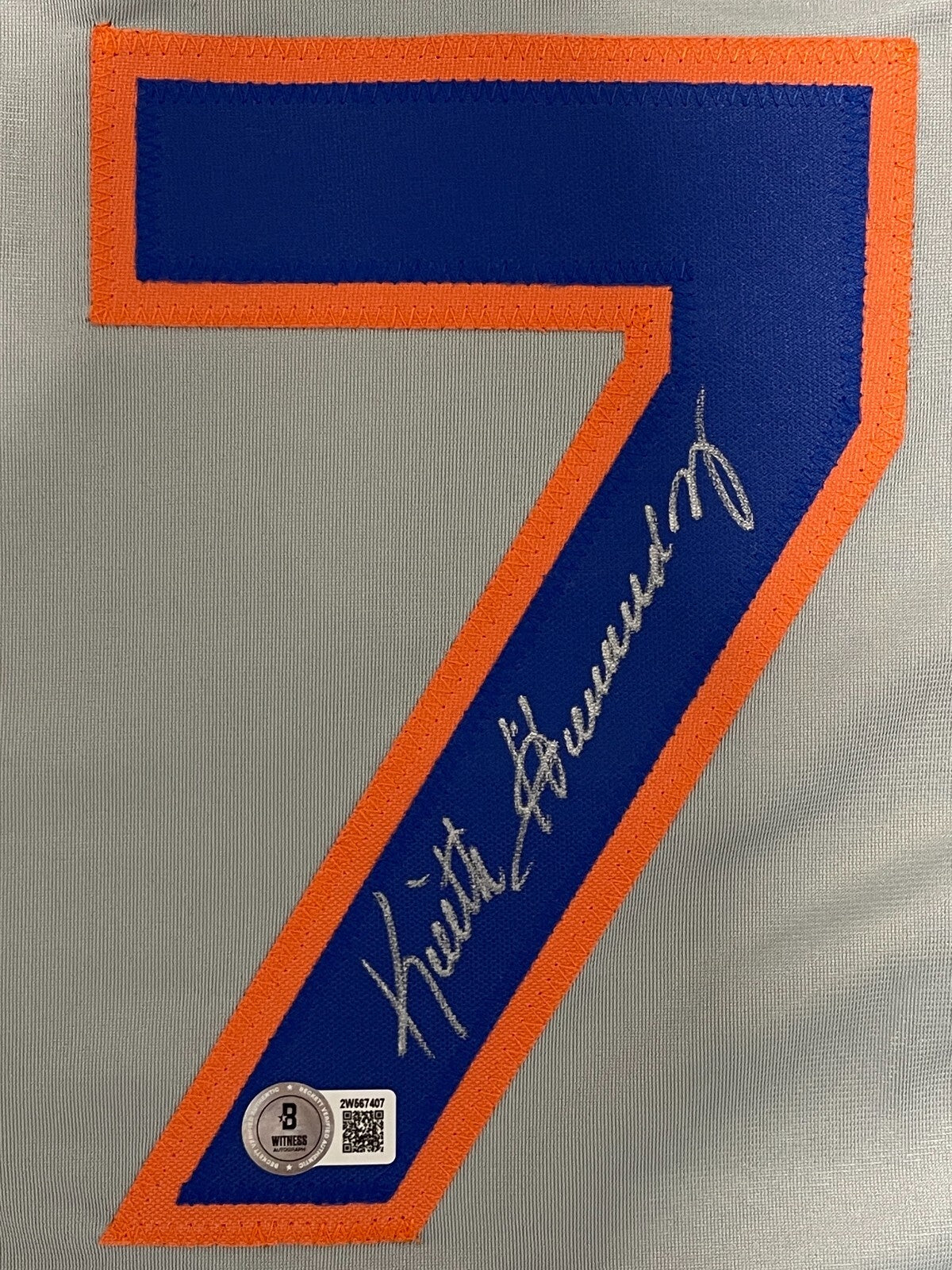 Keith Hernandez Signed New York Mets Custom Baseball Jersey