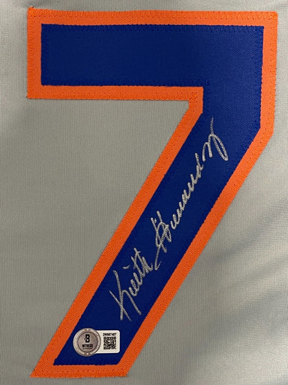 Keith Hernandez Signed New York Mets Custom Baseball Jersey