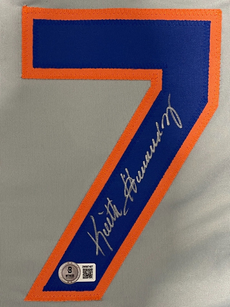 Keith Hernandez Signed New York Mets Custom Baseball Jersey