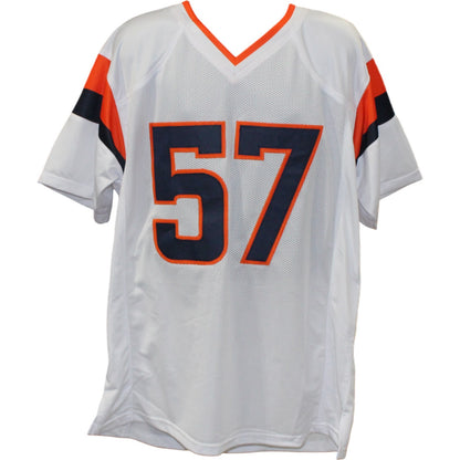 Dre Greenlaw Signed Pro Style Custom White Jersey XL