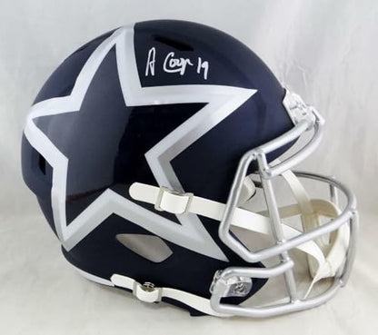 Amari Cooper Signed Dallas Cowboys Full Size AMP Speed Helmet