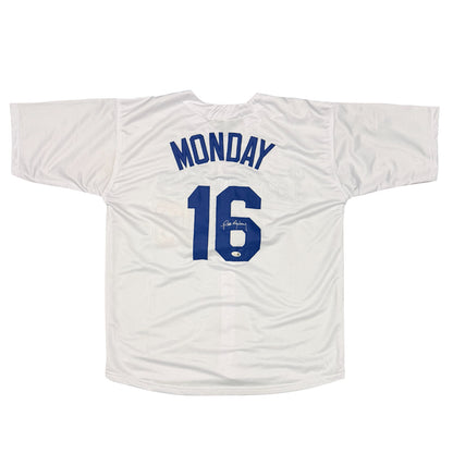 Rick Monday Signed Los Angeles Dodgers Custom Jersey JSA COA