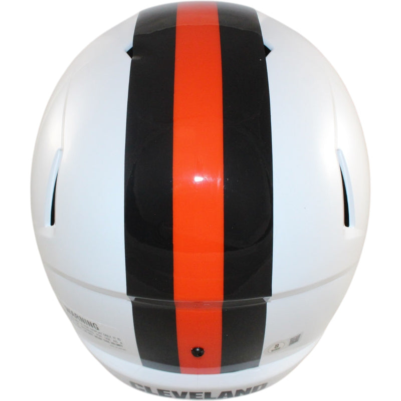 Quinshon Judkins Signed Cleveland Browns Alternate Full Size Replica Helmet