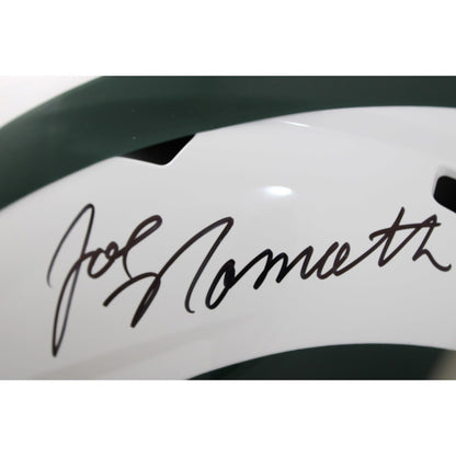 Joe Namath Signed New York Jets Full Size Throwback Helmet