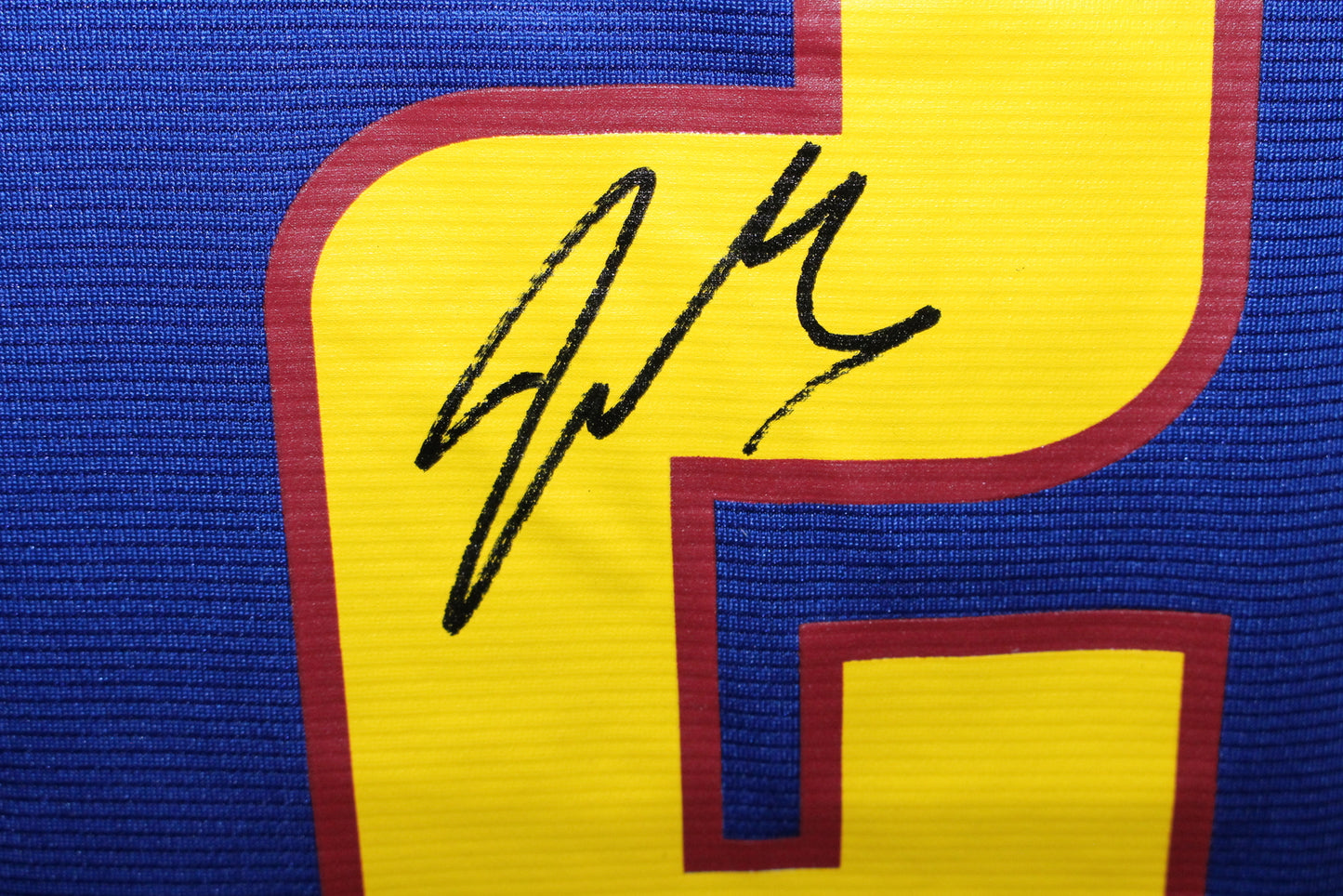 Jamal Murray Signed Denver Nuggets Nike Navy Fastbreak Jersey