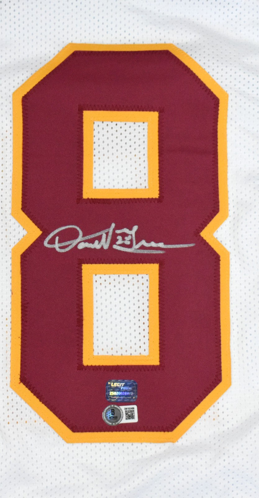 Darrell Green Autographed White Custom Jersey