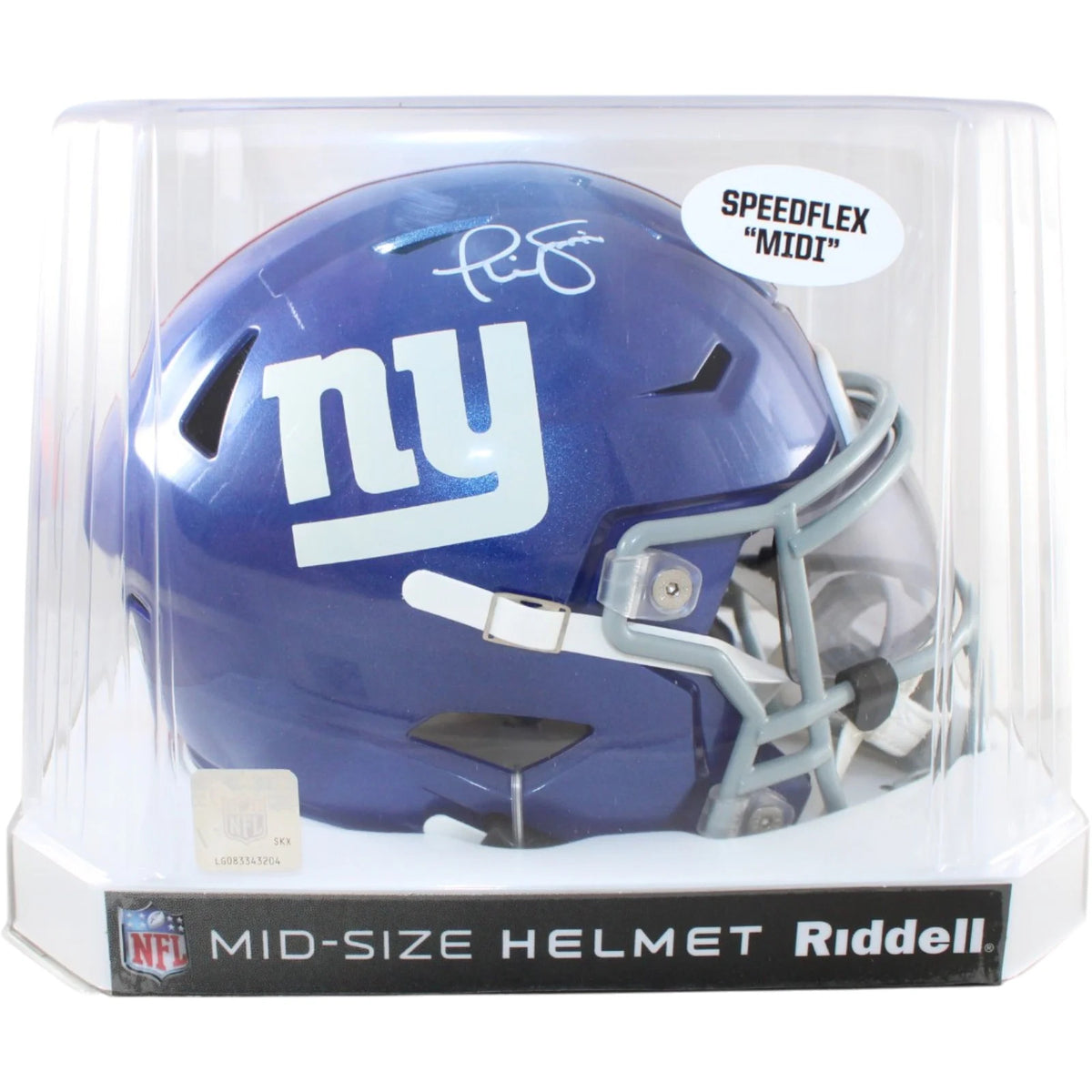 Phil Simms Autographed New York Giants Mid-Size Helmet