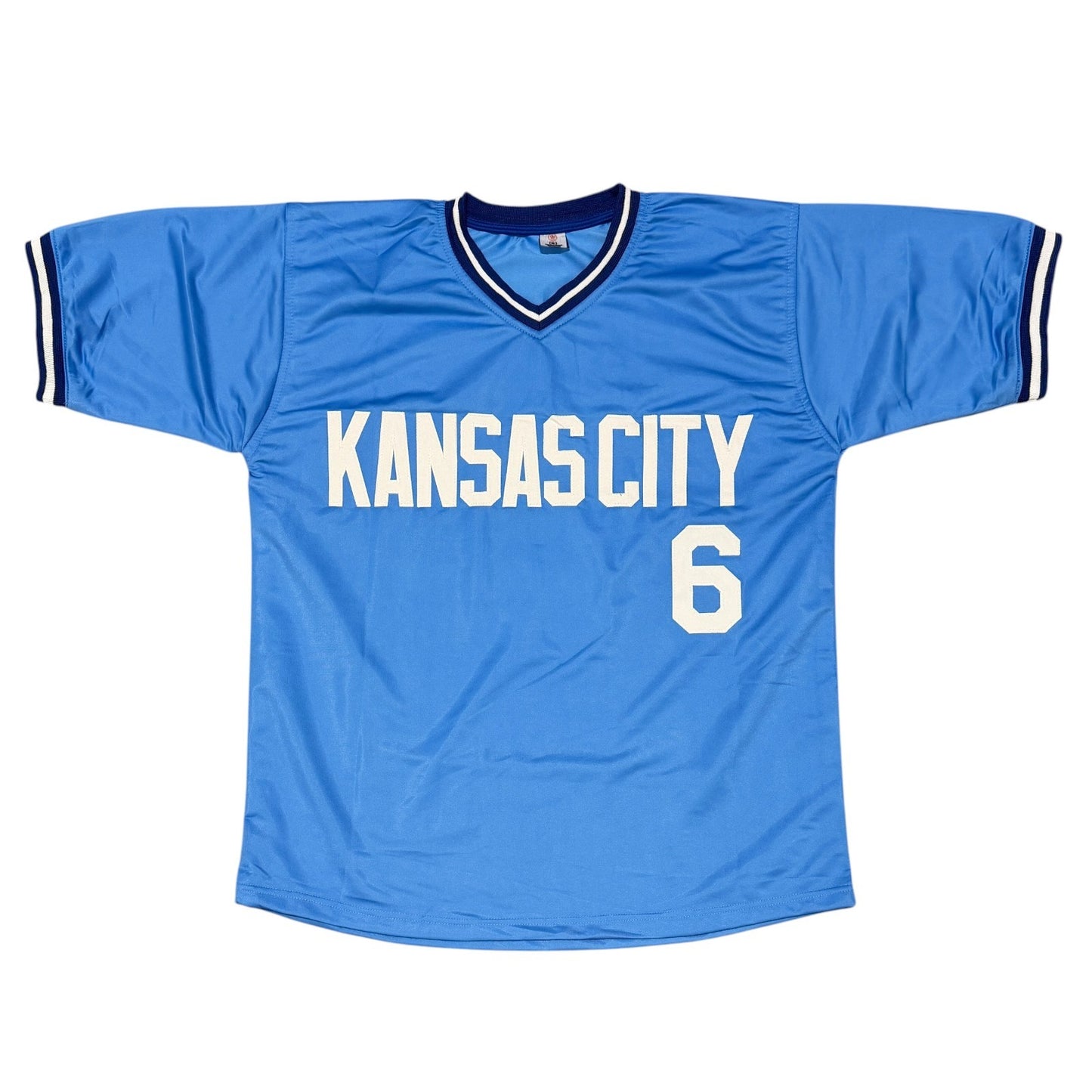 Willie Wilson Signed Kansas City Royals Custom Jersey - 85 WSC