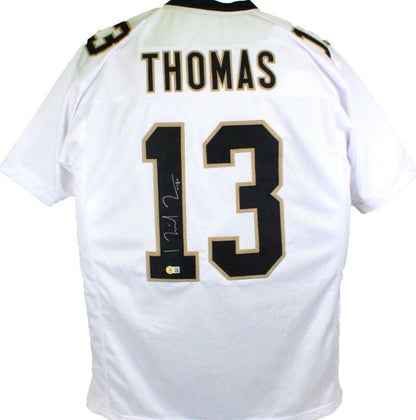 Michael Thomas Autographed New Orleans Saints White Jersey