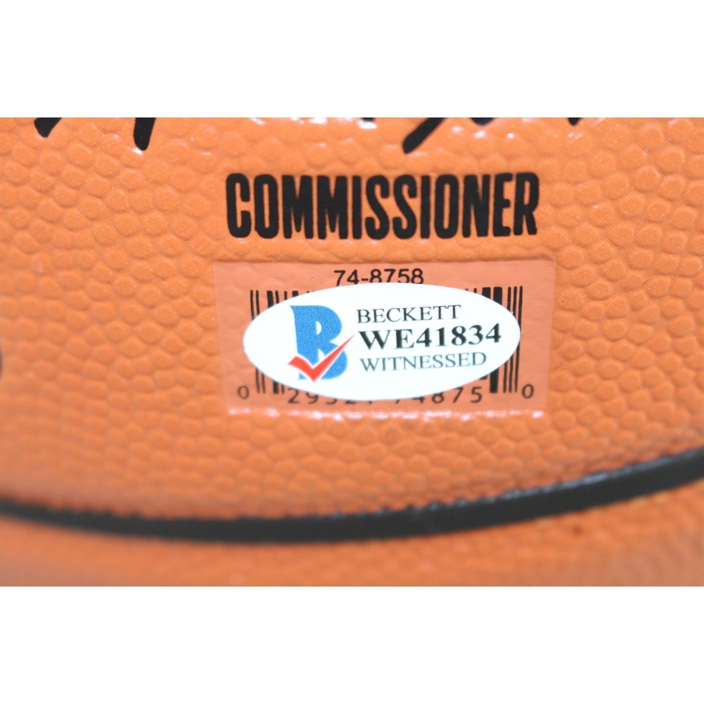Allen Iverson Autographed Philadelphia 76ers Spalding Basketball