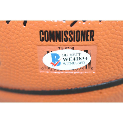 Allen Iverson Autographed Philadelphia 76ers Spalding Basketball