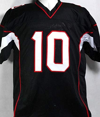 DeAndre Hopkins Signed Black Custom Football Jersey