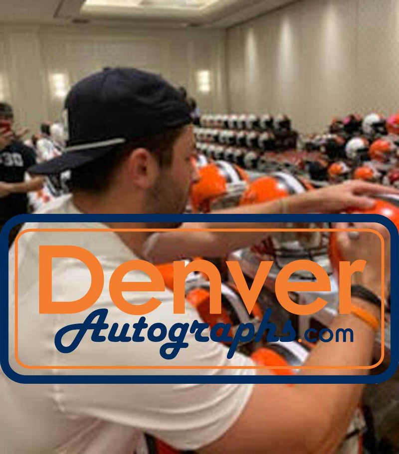 Baker Mayfield Cleveland Browns Autographed Authentic VSR4 Full Size Helmet
