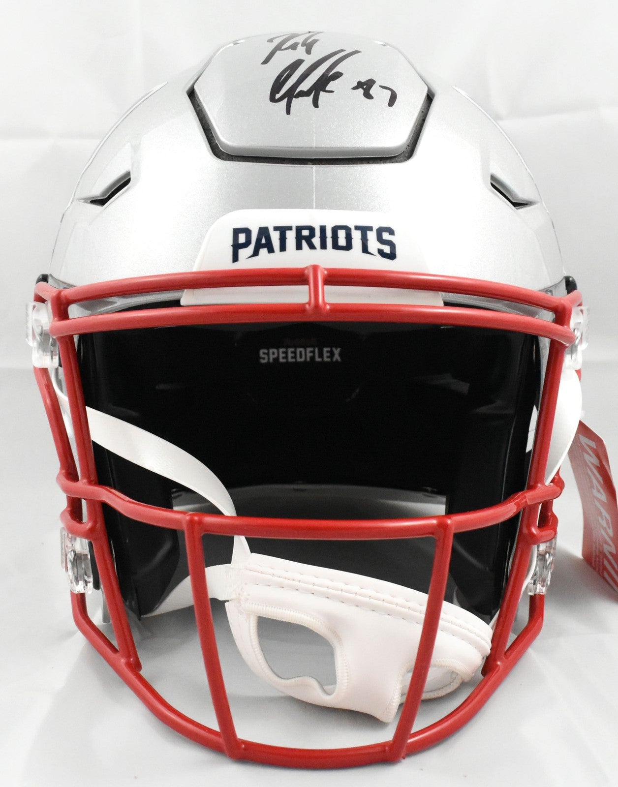 Rob Gronkowski Signed New England Patriots Full Size SpeedFlex Helmet