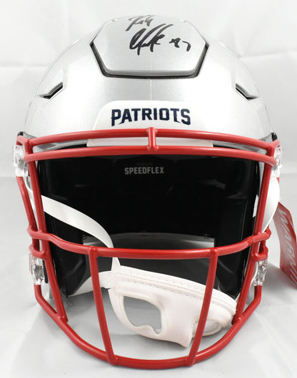 Rob Gronkowski Signed New England Patriots Full Size SpeedFlex Helmet