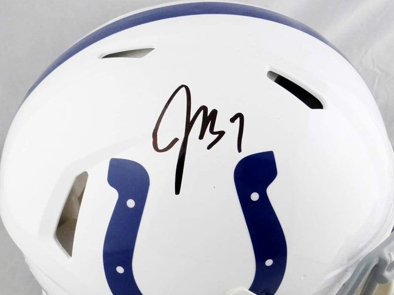 Jacoby Brissett Signed Indianapolis Colts Full Size Speed Authentic Helmet
