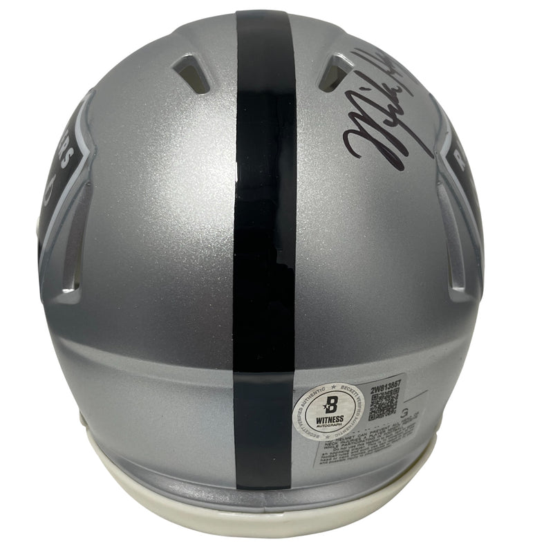 Mike Haynes Signed Las Vegas Raiders Speed Mini Helmet HOF 97