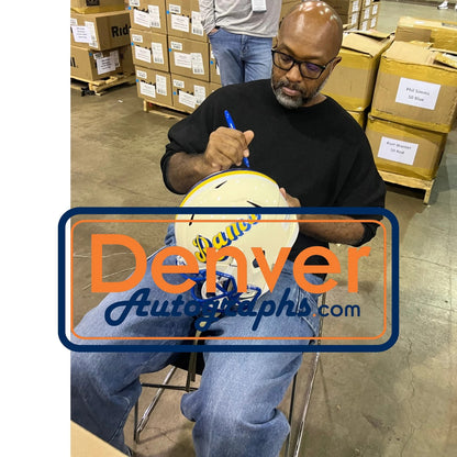 Kurt Warner, Torry Holt, Marshall Faulk, & Isaac Bruce Signed Rams Retro Helmet