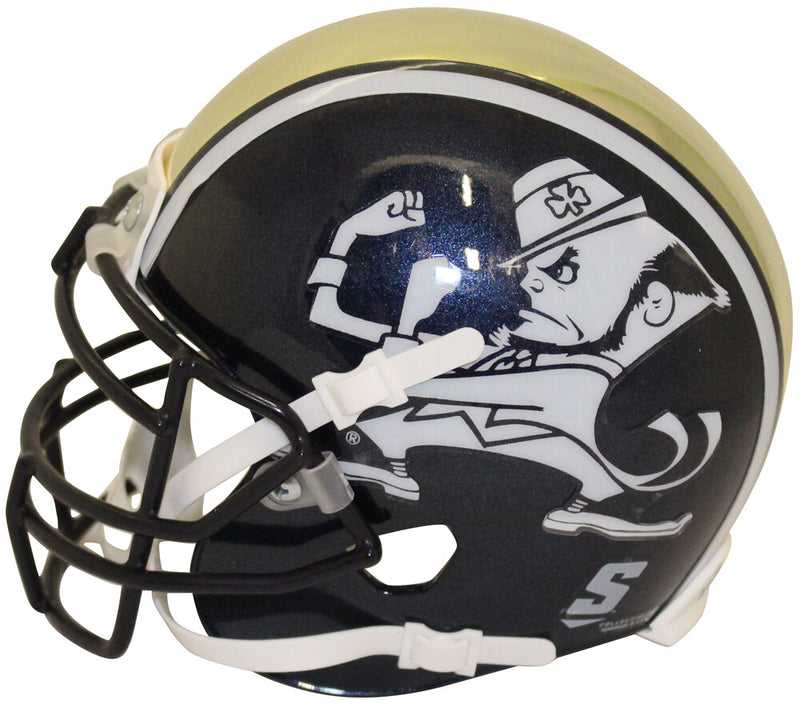 Jeremiah Owusu-Koramoah Notre Dame Fighting Irish Signed Mini Helmet BAS