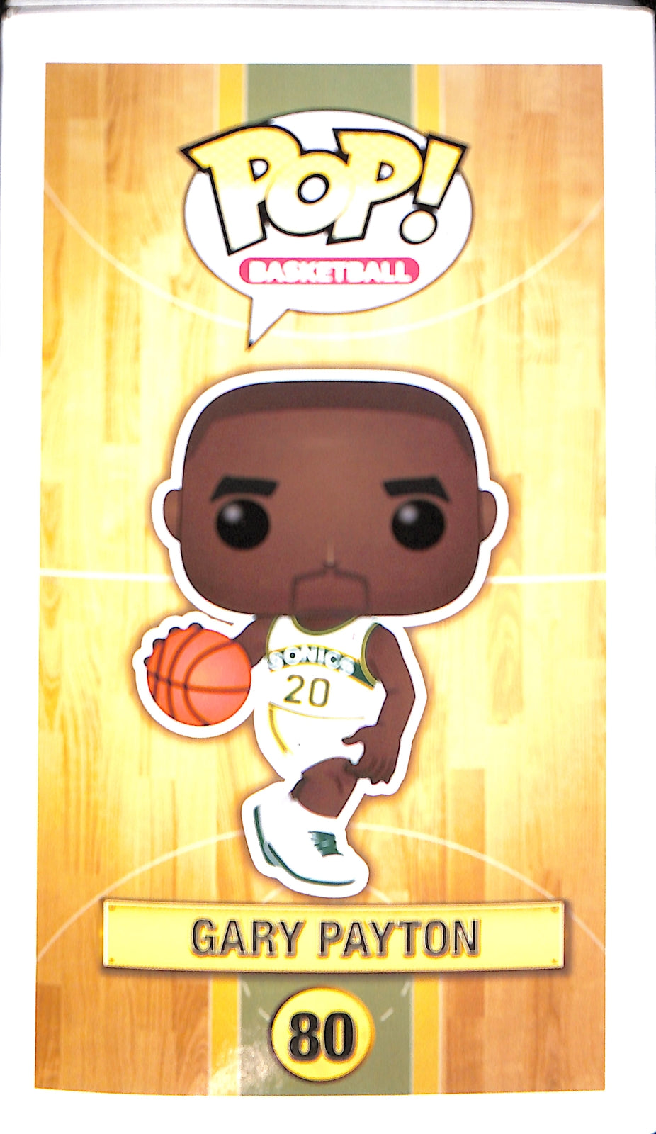 Gary Payton Seattle Super Sonics Signed Funko Pop! (Beckett COA)