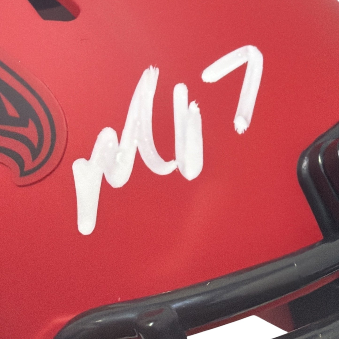Michael Vick Signed Atlanta Falcons Rave Mini Helmet
