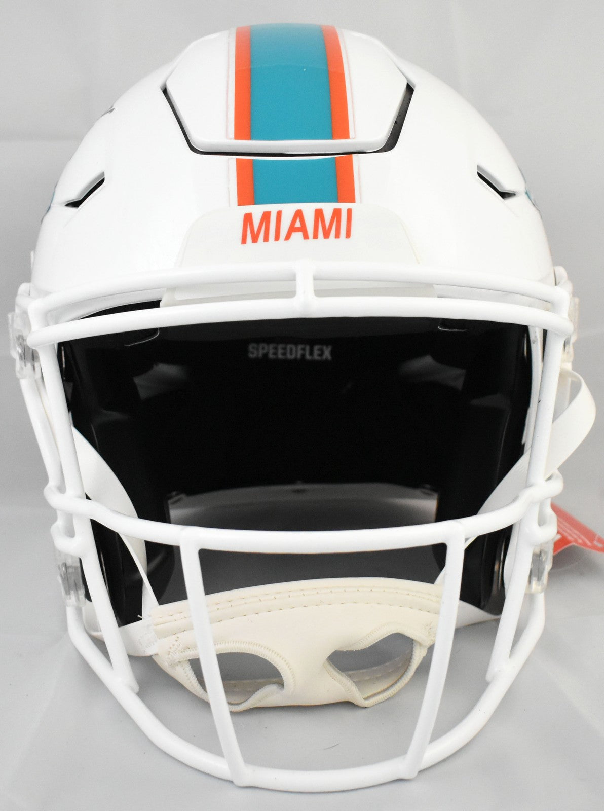 De'Von Achane Signed Miami Dolphins Full Size Speedflex Helmet