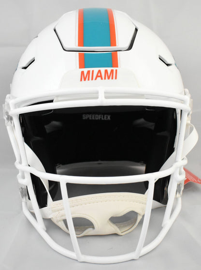 De'Von Achane Signed Miami Dolphins Full Size Speedflex Helmet