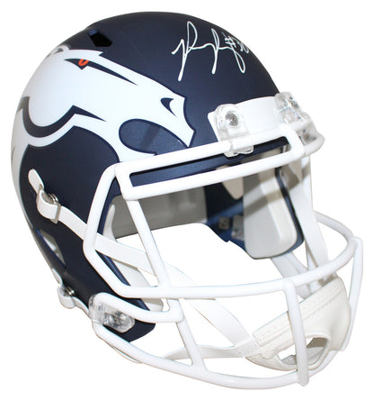 Phillip Lindsay Autographed Denver Broncos AMP Replica Full Size Helmet