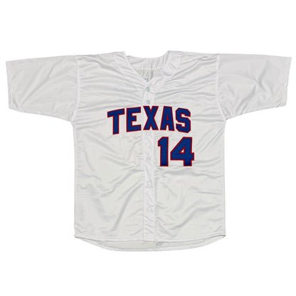 Julio Franco Signed Texas Rangers Custom Jersey 91 AL BC JSA COA