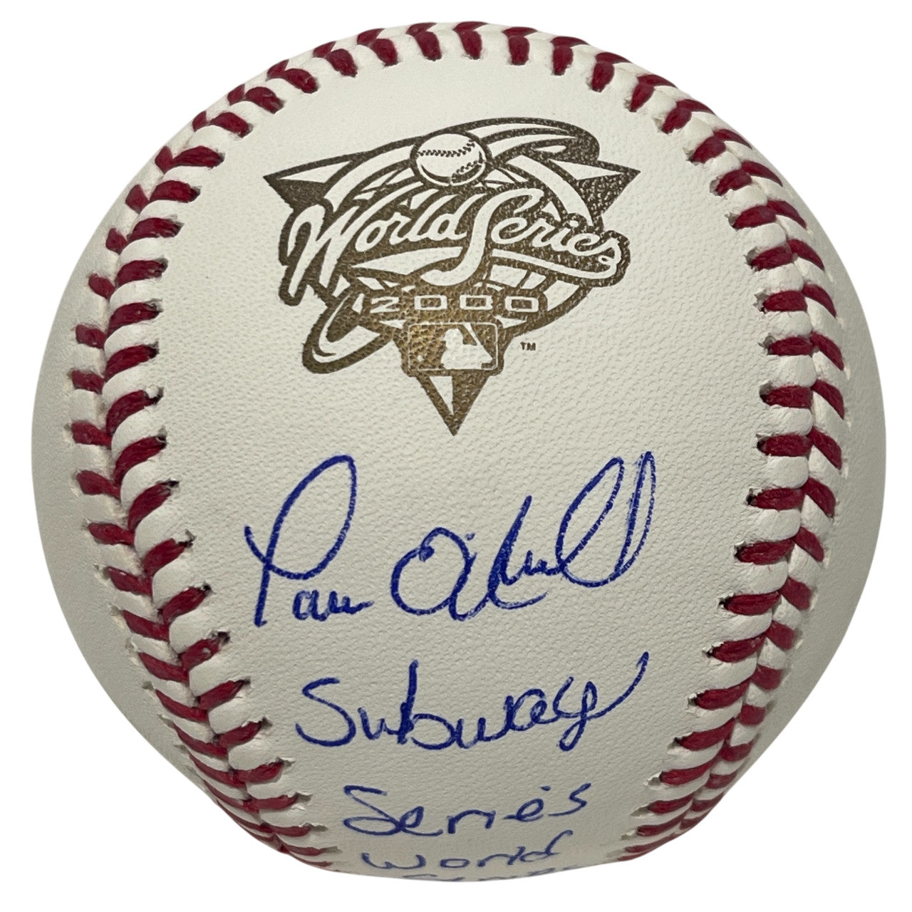 Paul O'Neill Autographed 2000 World Series ROMLB Baseball (Beckett BAS)