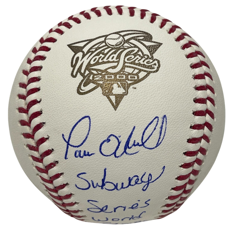 Paul O'Neill Autographed 2000 World Series ROMLB Baseball (Beckett BAS)