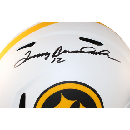 Terry Bradshaw Signed Pittsburgh Steelers Authentic Lunar Full Size Helmet