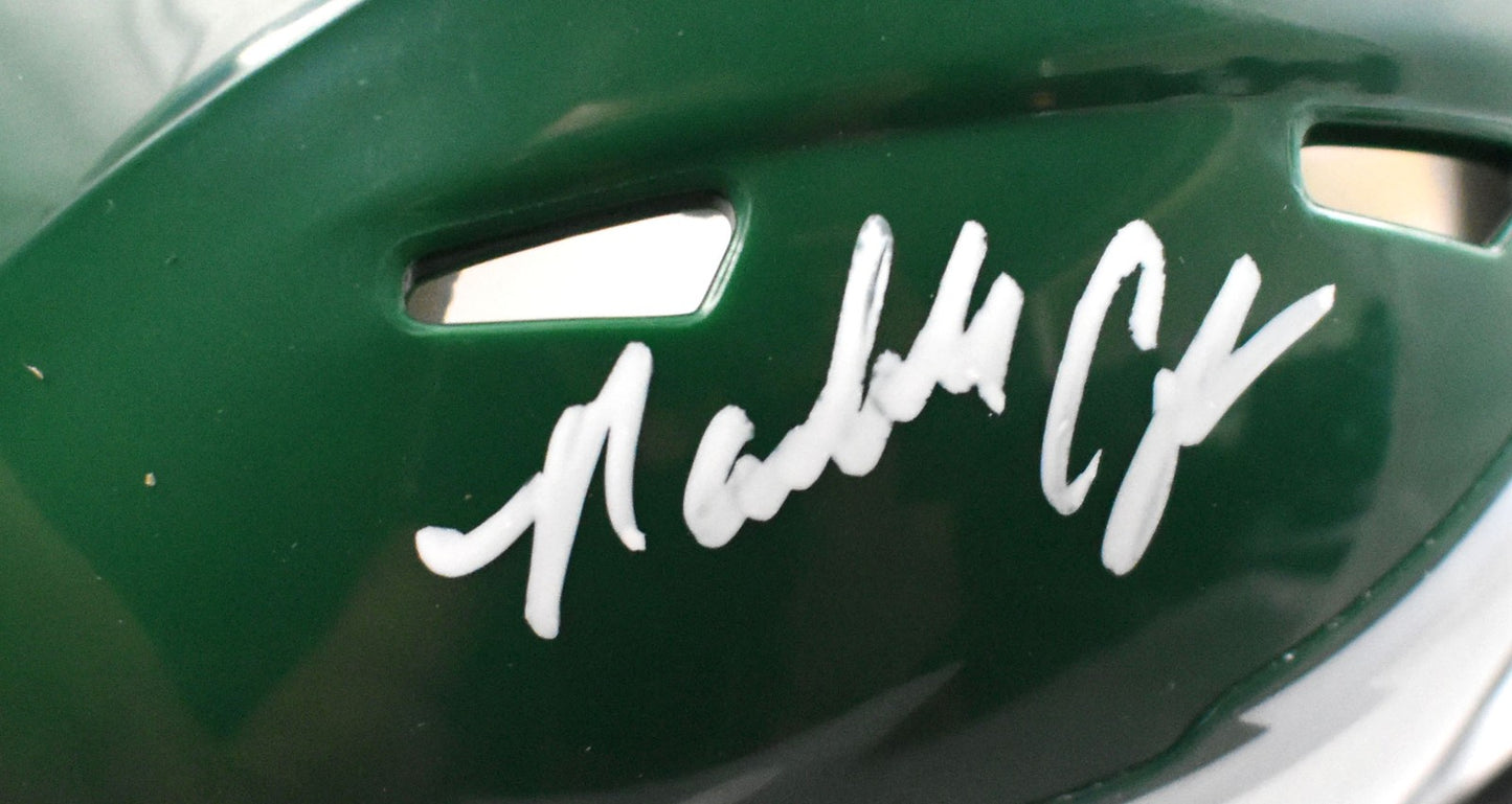 Randall Cunningham Signed Philadelphia Eagles 1974-95 Throwback Mini Helmet